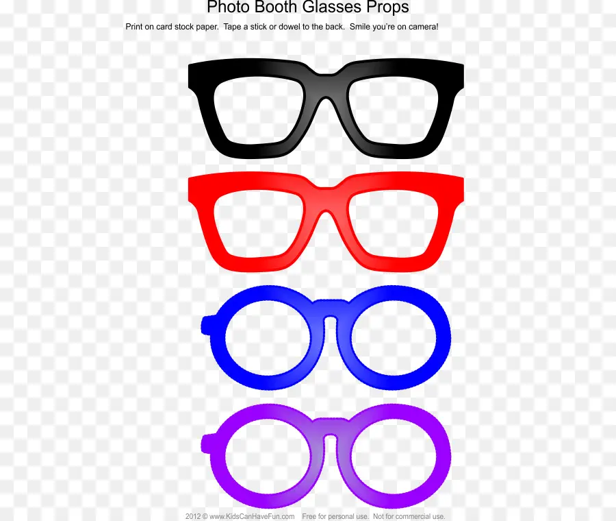 Gafas Para Fotomatón，Anteojos PNG