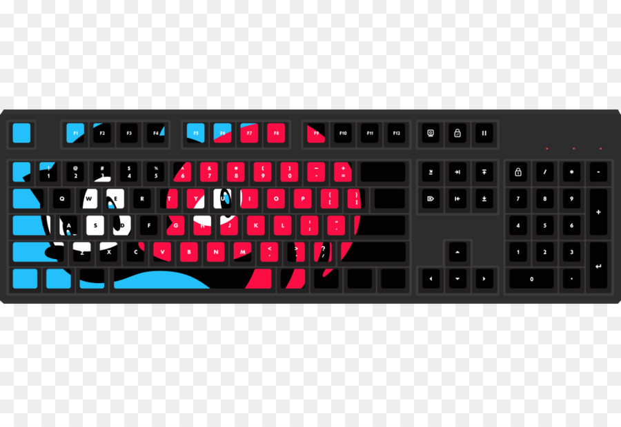 Teclado De La Computadora，Teclados Numéricos PNG