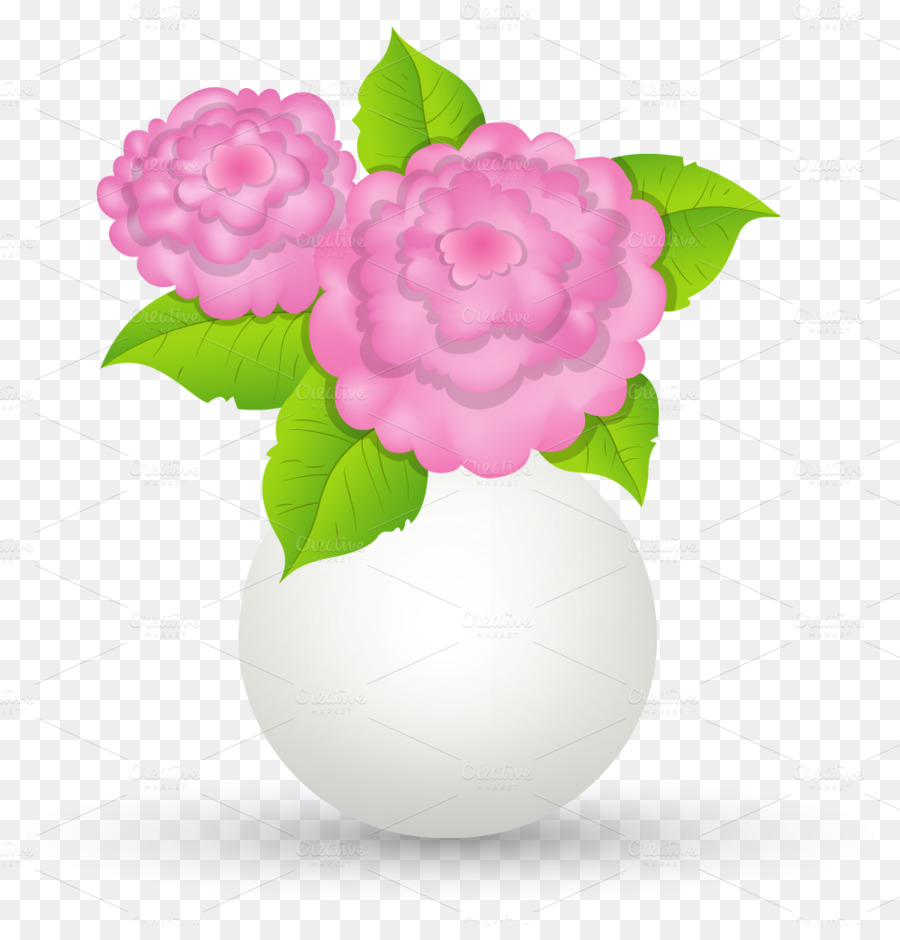 Florero，Flor PNG