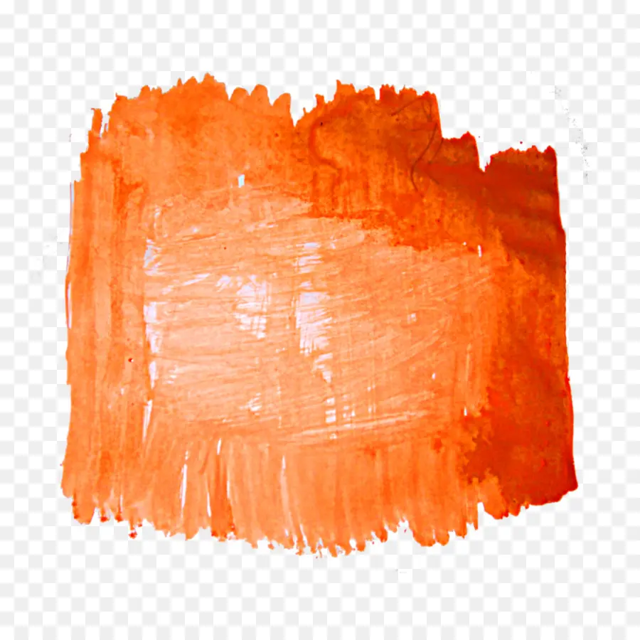 Pintura Naranja，Color PNG