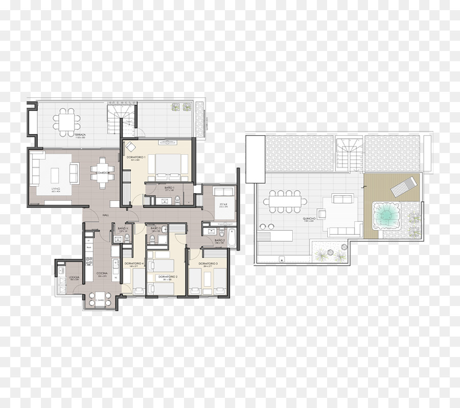 Plan De Piso，La Arquitectura PNG