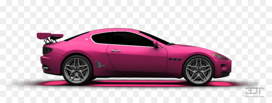 Coche Deportivo Rosa，Automóvil PNG