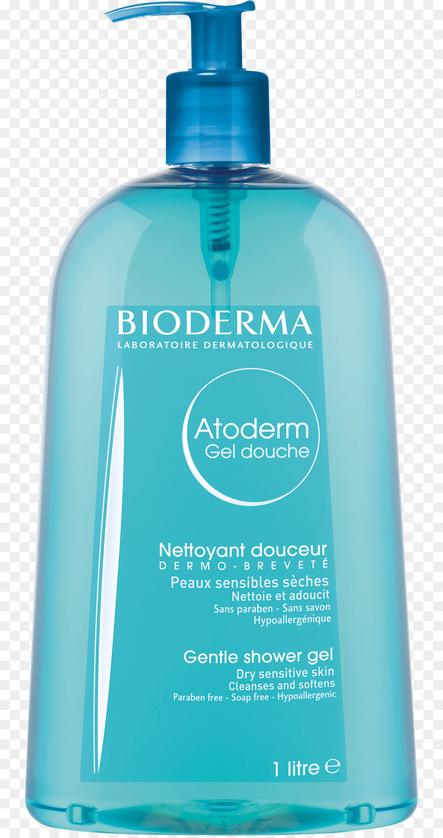 Loción，Bioderma Atoderm Gel PNG