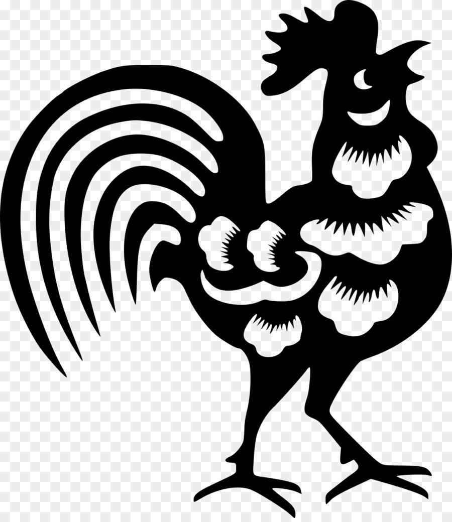 Gallo，Año Nuevo Chino PNG