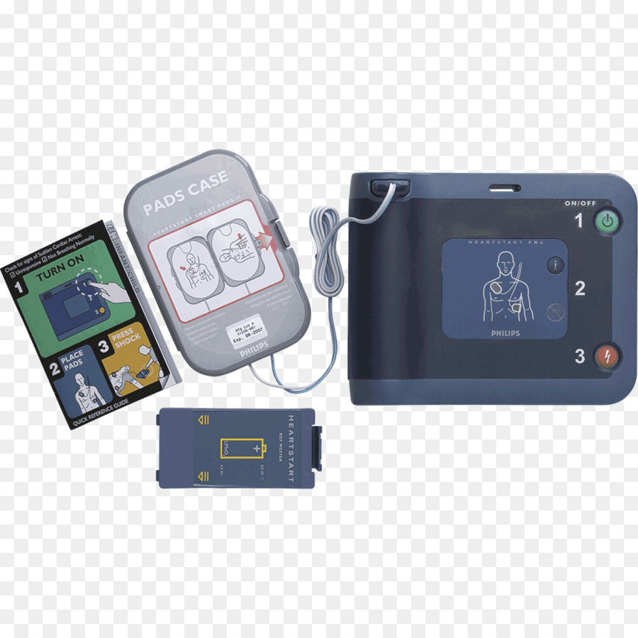 Kit Desfibrilador，Emergencia PNG