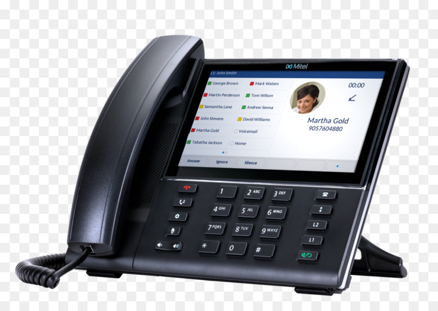 Teléfono Voip，Mitel 6873 PNG