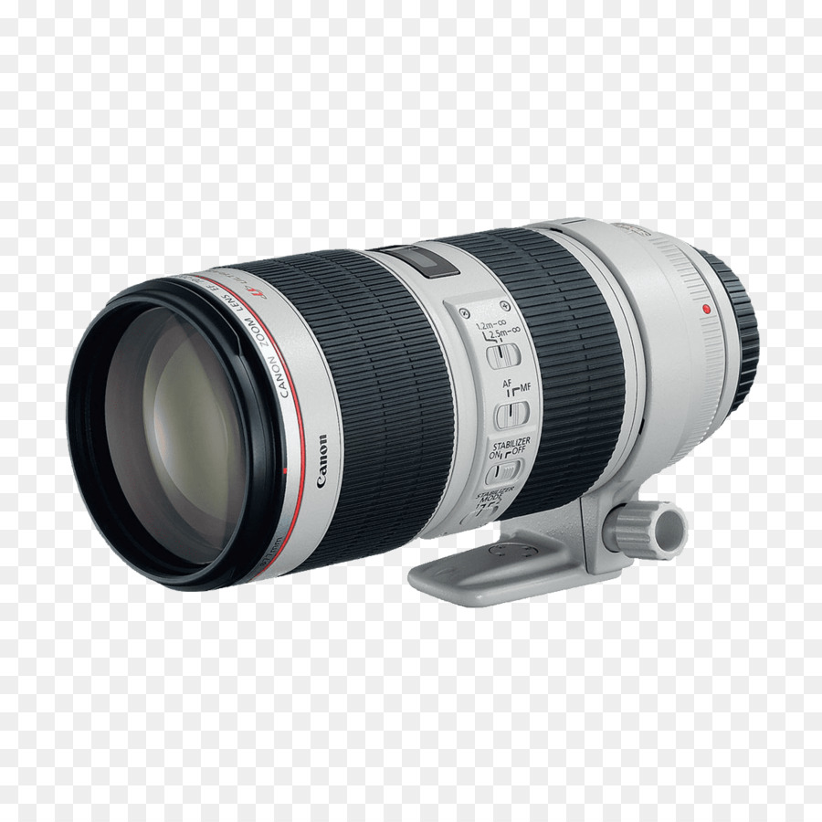 Lente Canon Ef 70200 Mm，Canon Ef 70200 Mm F28l Es Ii Usm PNG