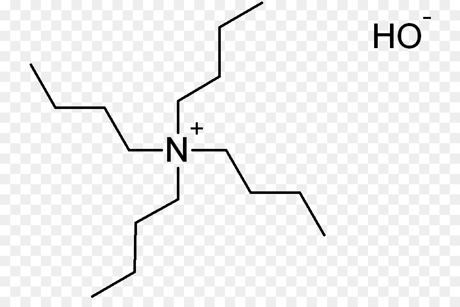 Hidróxido De Tetrabutilamonio，De Tetrabutilamonio PNG