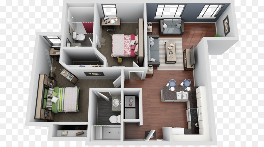 Plano De Planta 3d，Interior PNG