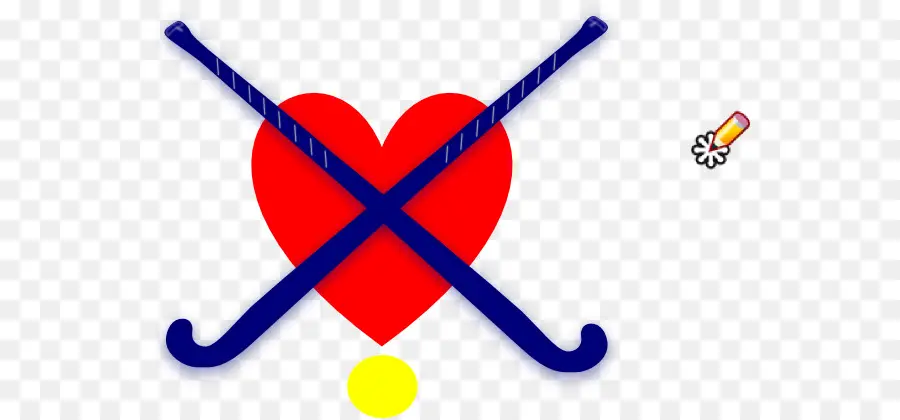 Me Encanta El Hockey，Palos De Hockey PNG