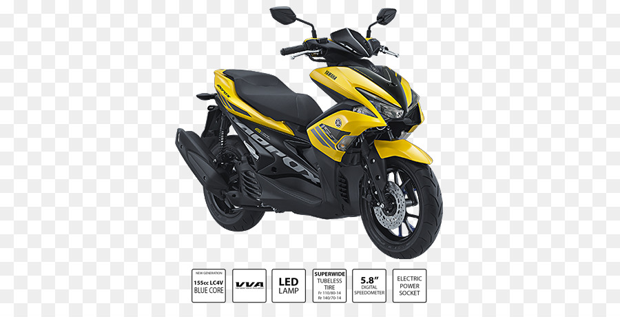 Motocicleta，Yamaha Aerox PNG