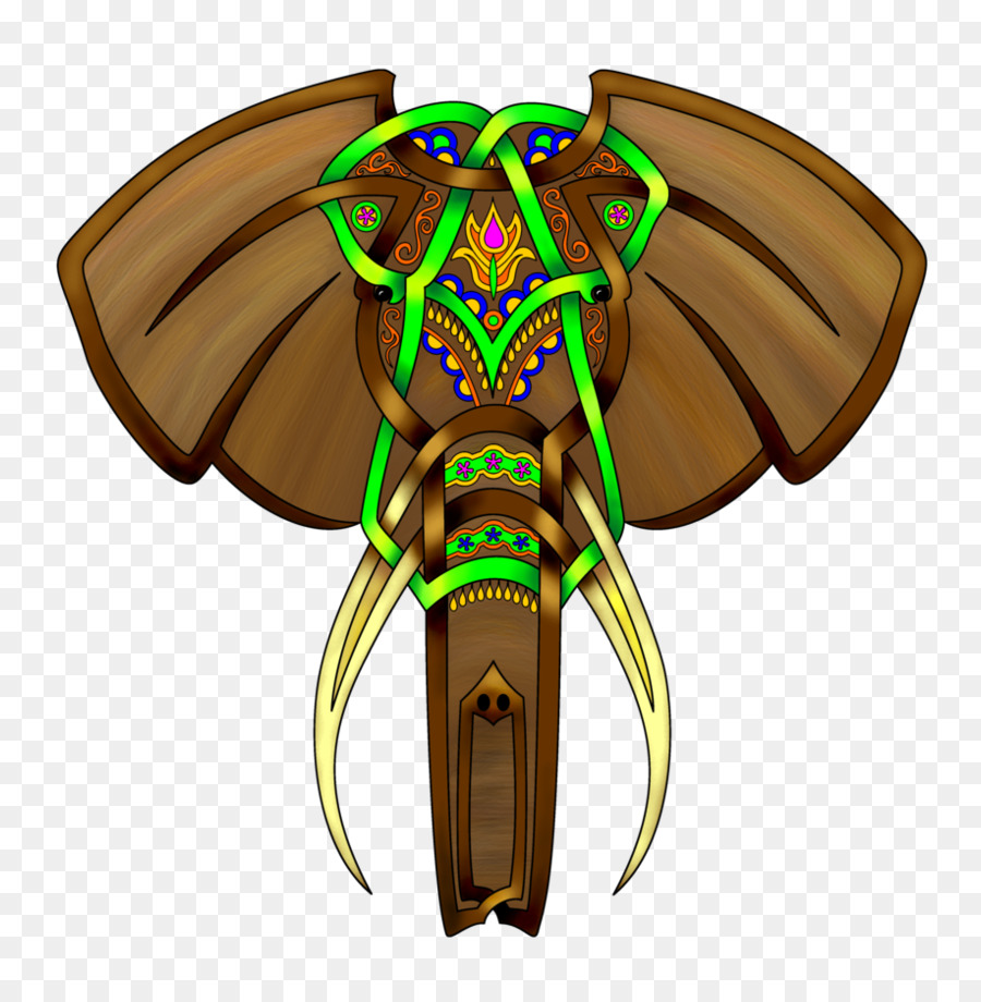 Nudo Celta，Elefante Indio PNG