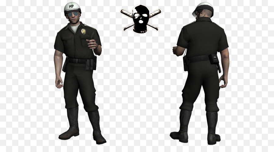 Oficial De Policia，Uniforme PNG