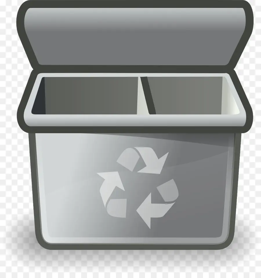 Papelera De Reciclaje，Verde PNG