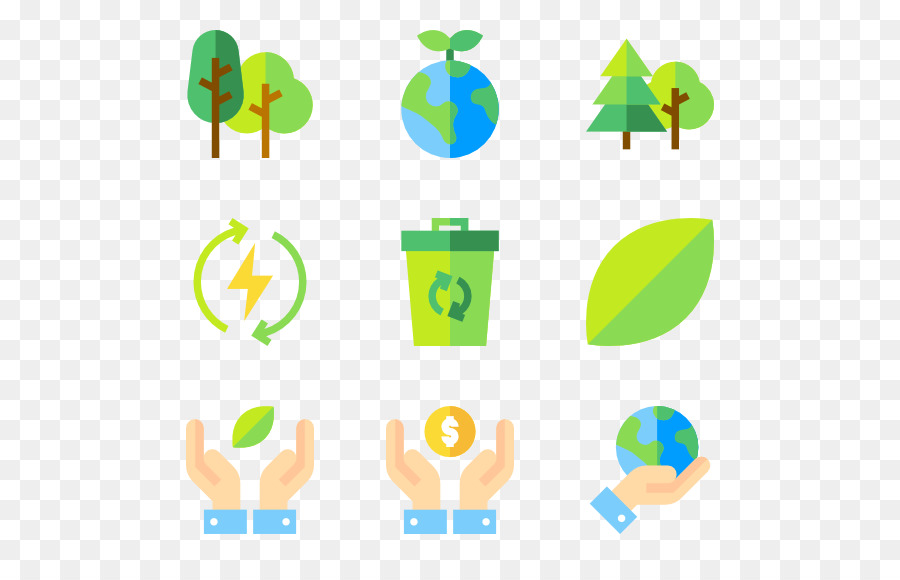 Iconos Ecológicos，Ambiente PNG