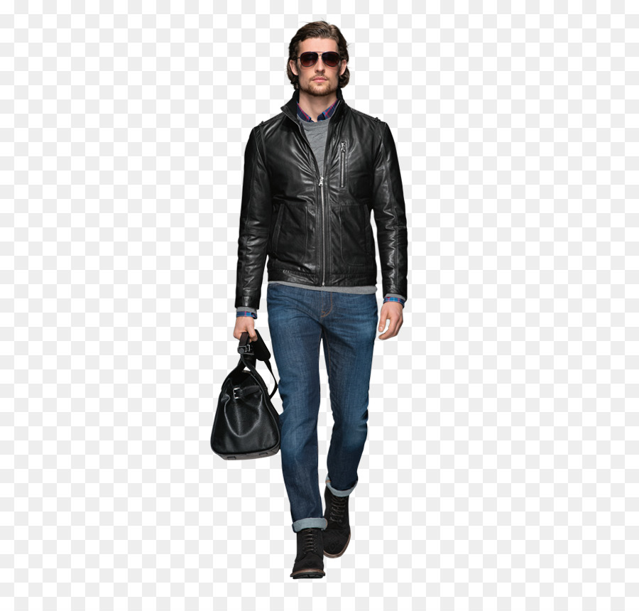 Chaqueta De Cuero，La Moda PNG