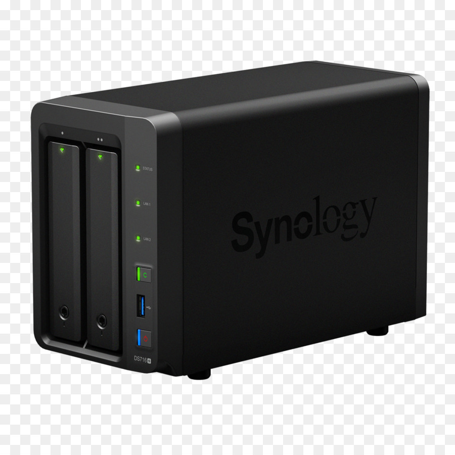 Red De Sistemas De Almacenamiento，Nas Carcasa Del Servidor Synology Diskstation Ds718 PNG