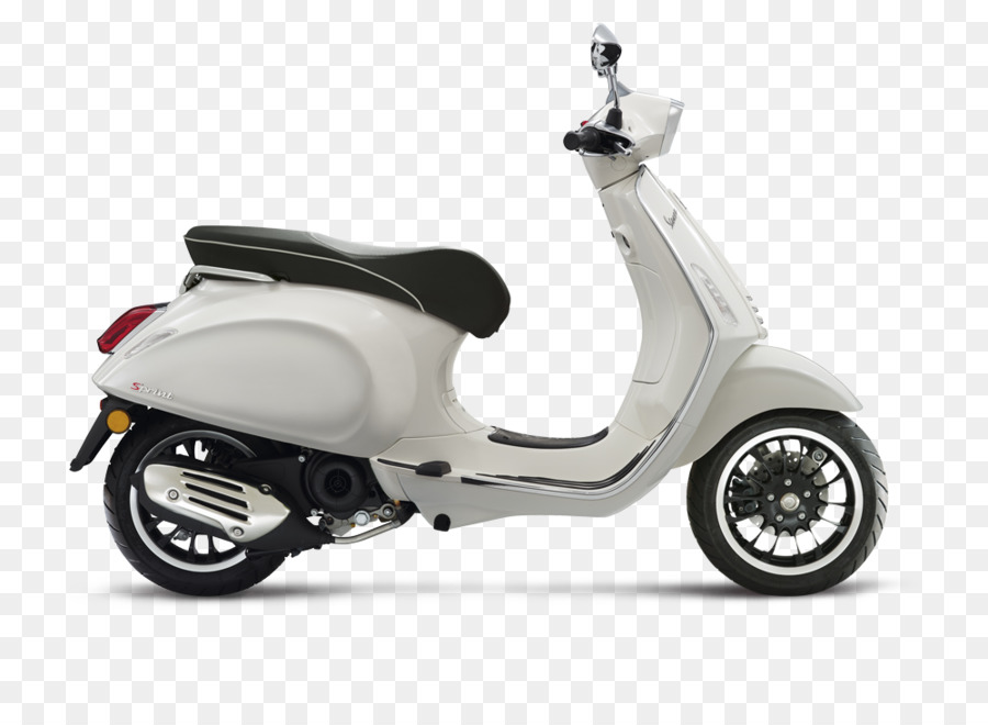 Vespa Blanca，Scooter PNG