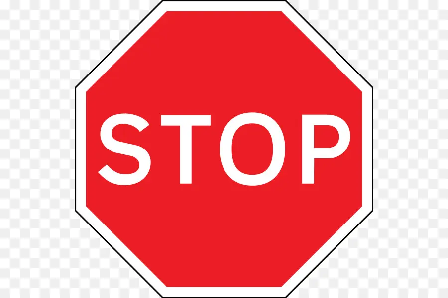 Señal De Stop，Señal De Tráfico PNG