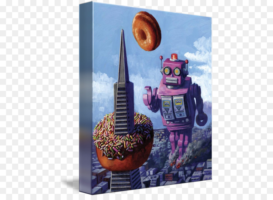 Los Robots Donuts，Donuts PNG