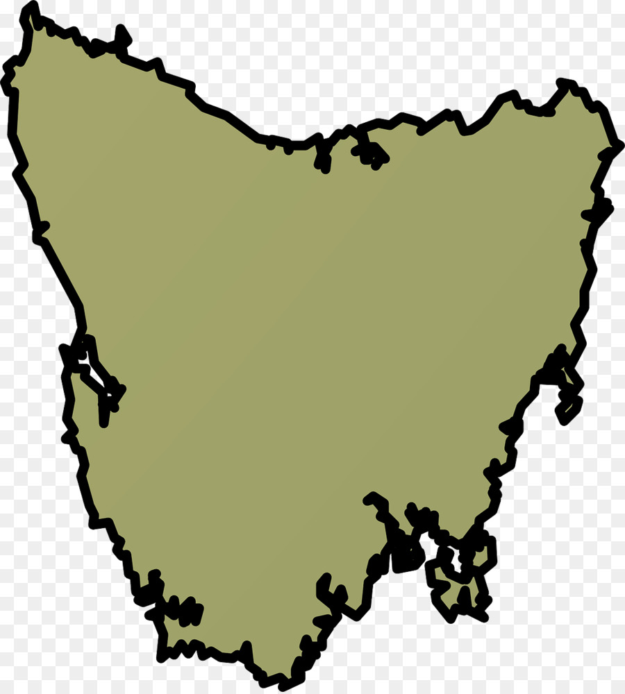 Mapa De Tasmania，Isla PNG