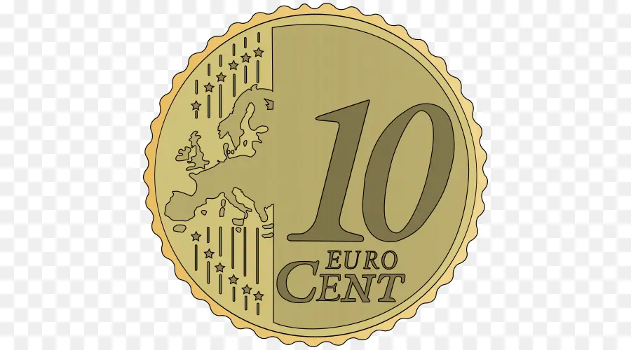 Moneda De 50 Céntimos De Euro，Dinero PNG