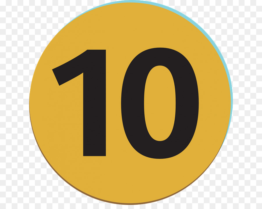 Numero 10，Diez PNG