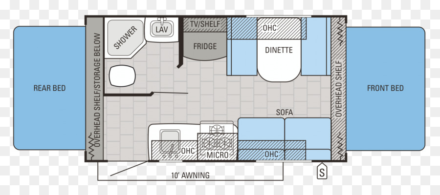 Plan De Piso，Caravana PNG