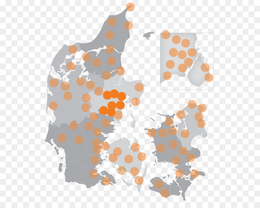 Mapa，El Norte De Dinamarca Región PNG
