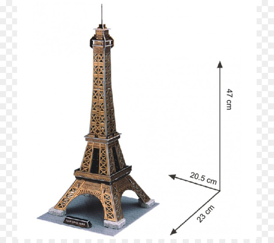 La Torre Eiffel，Puzz 3d PNG