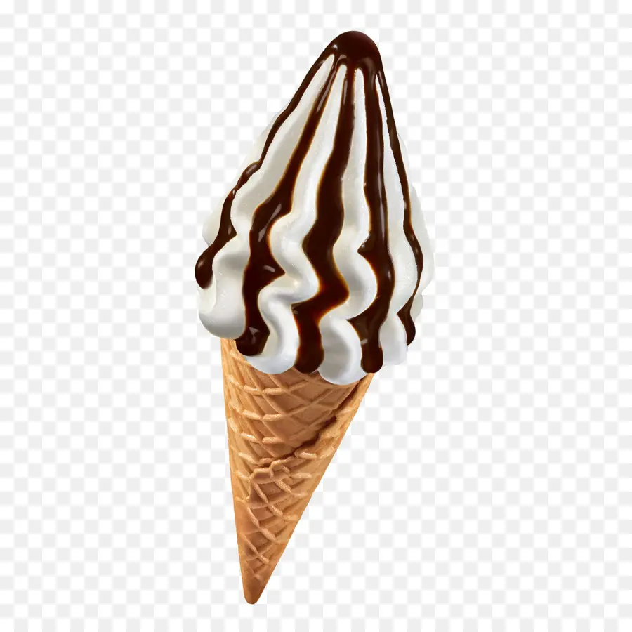 Cono De Helado，Postre PNG