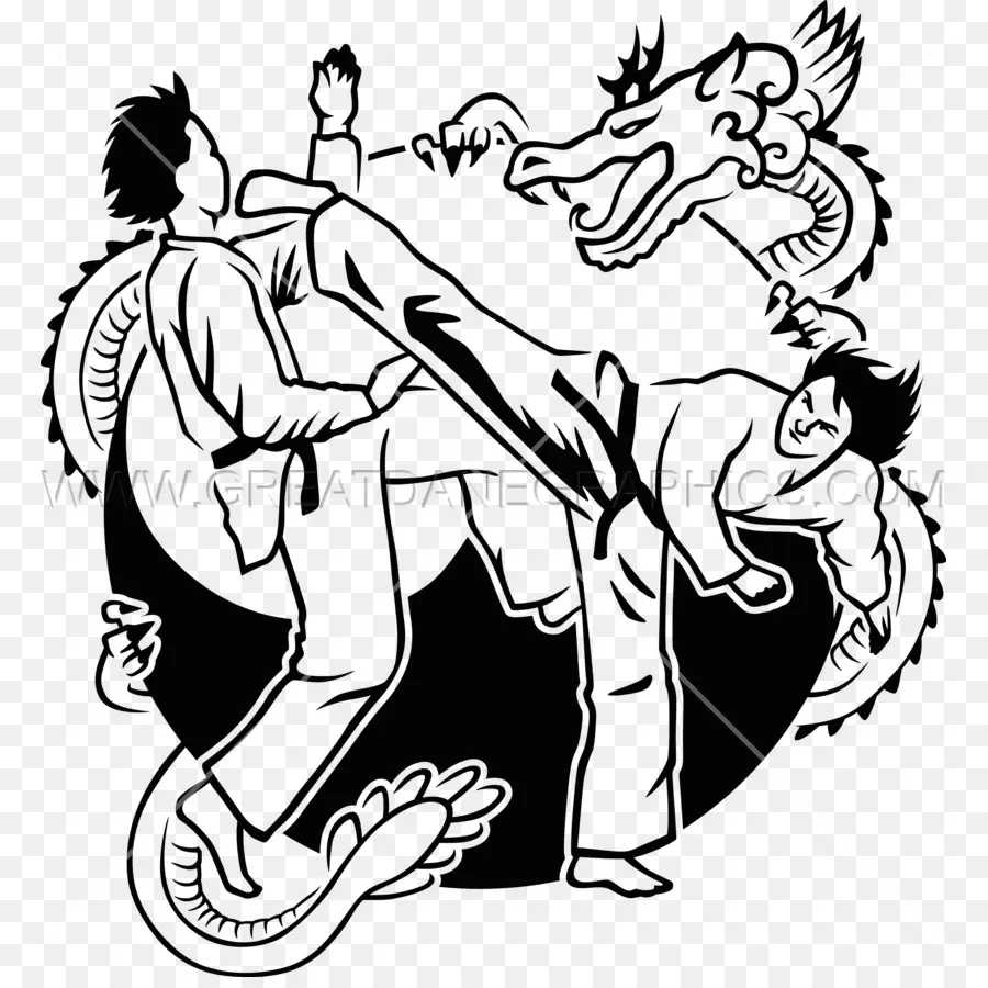 Artes Marciales，Dragón PNG