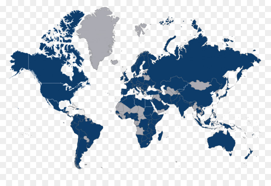 Mapa Mundial，Países PNG