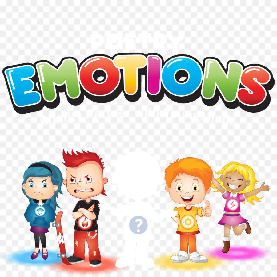 Emociones，Niños PNG