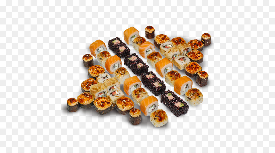 Sushi，Yam Cuadro De Sushi Y Entrega De Pizza PNG