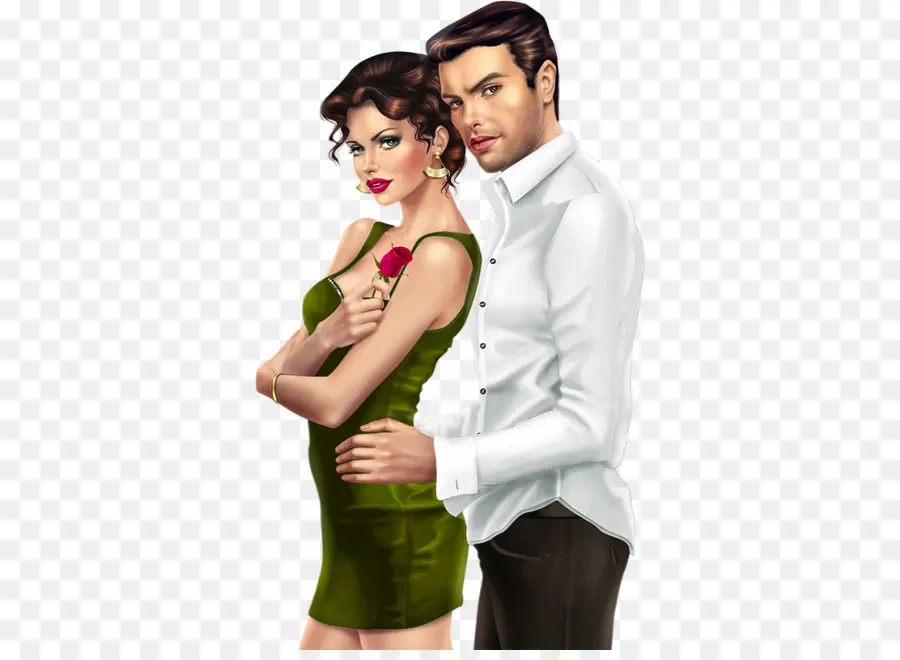 Mujer，Pareja PNG