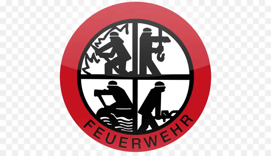 Feuerwehr，Bombero PNG