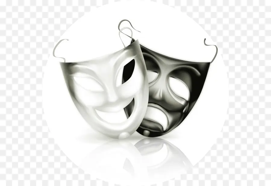 Mascarillas De Teatro，Comedia PNG