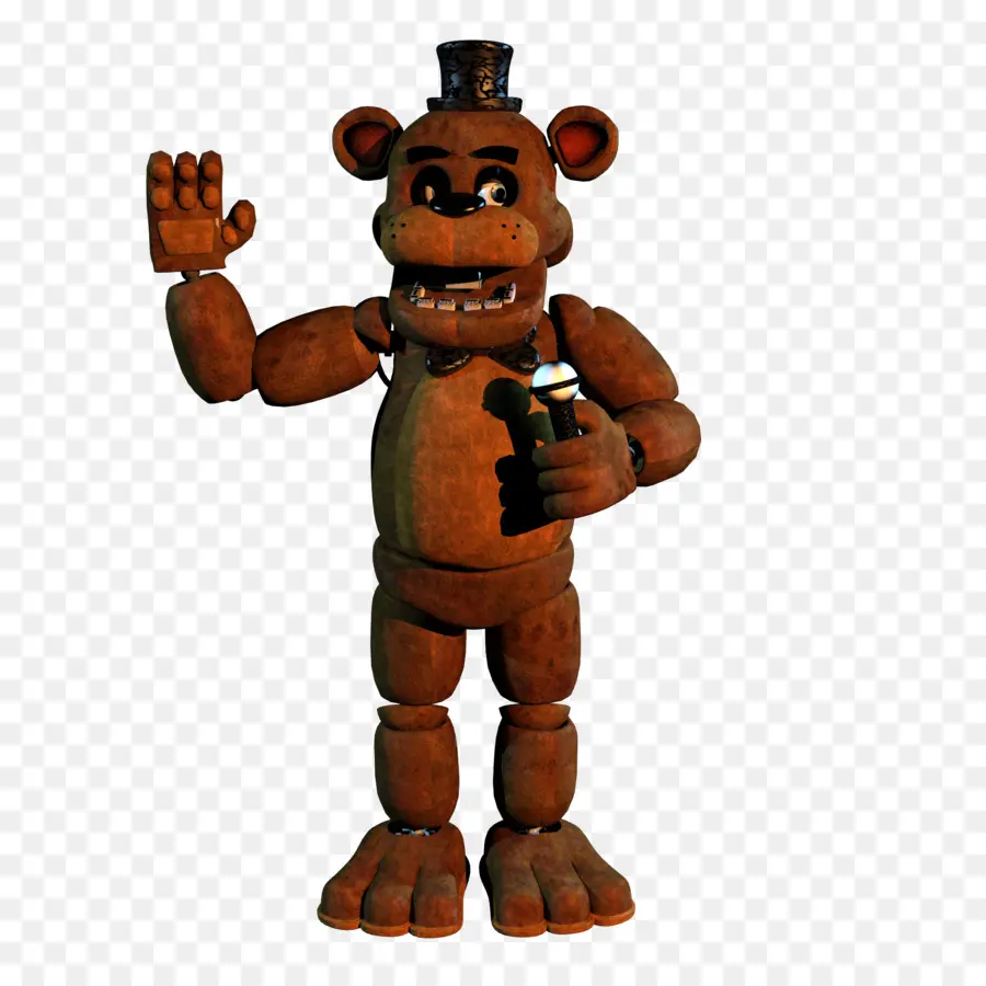 Oso Animatrónico，Freddy PNG