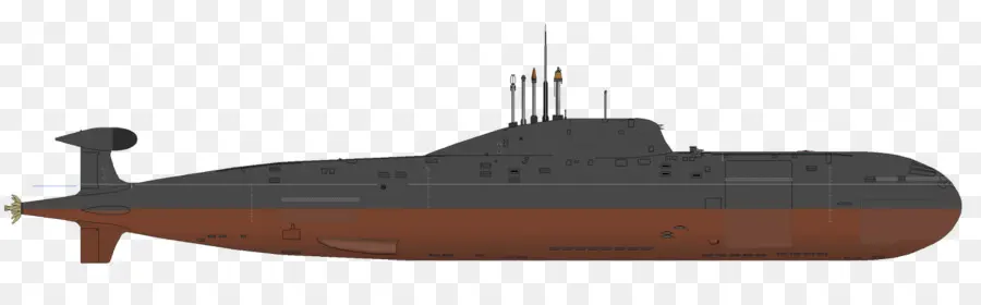 Akulaclass Submarino，Submarino Nuclear PNG