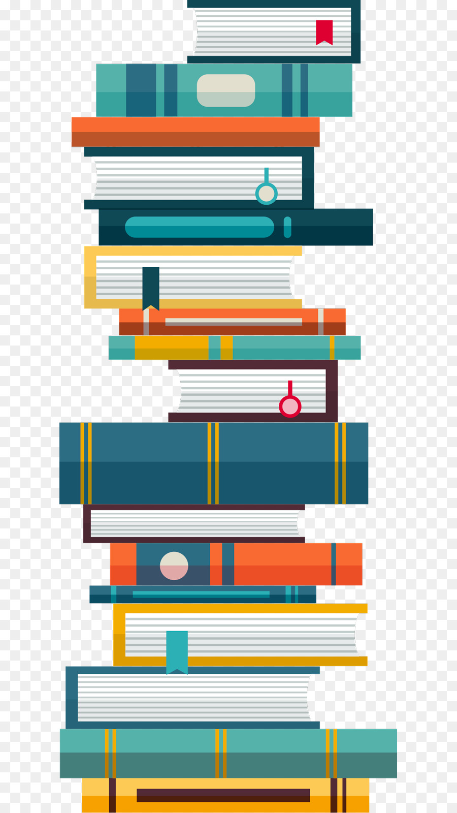 Pila De Libros，Biblioteca PNG