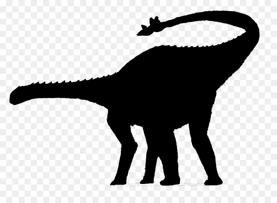 Silueta De Dinosaurio，Prehistórico PNG