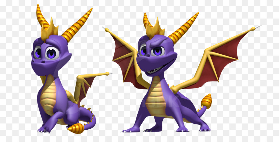 Crash Bandicoot Púrpura Ripto Rampage Y Spyro Naranja De La Corteza De La Conspiración，Spyro El Dragón PNG