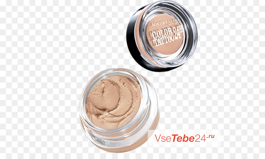 Polvo De La Cara，Maybelline Eye Studio Color Tattoo 24h Crema Gel Sombra PNG