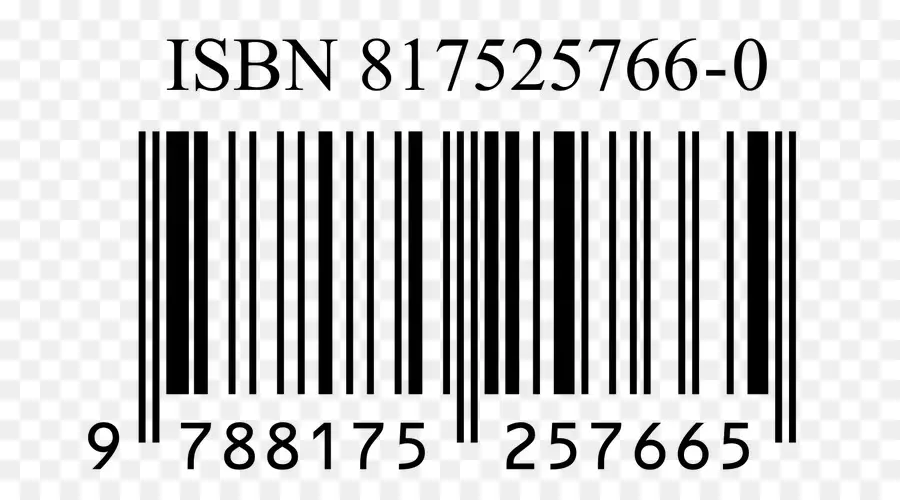 Número De Libro Estándar Internacional，Código De Barras PNG