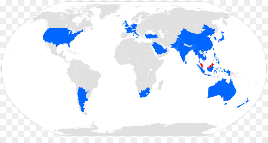 Mapa Mundial，Países PNG