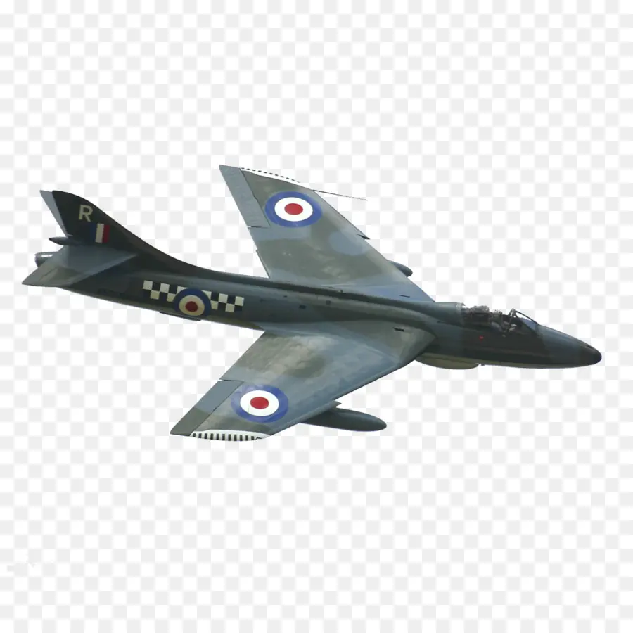 Aviones De Combate，Hawker Hunter PNG