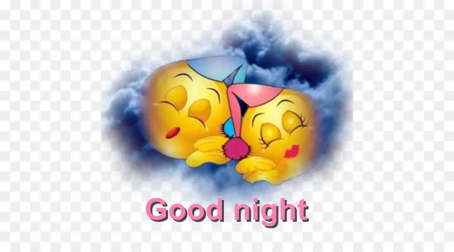 Emoticones De Buenas Noches，Dormir PNG