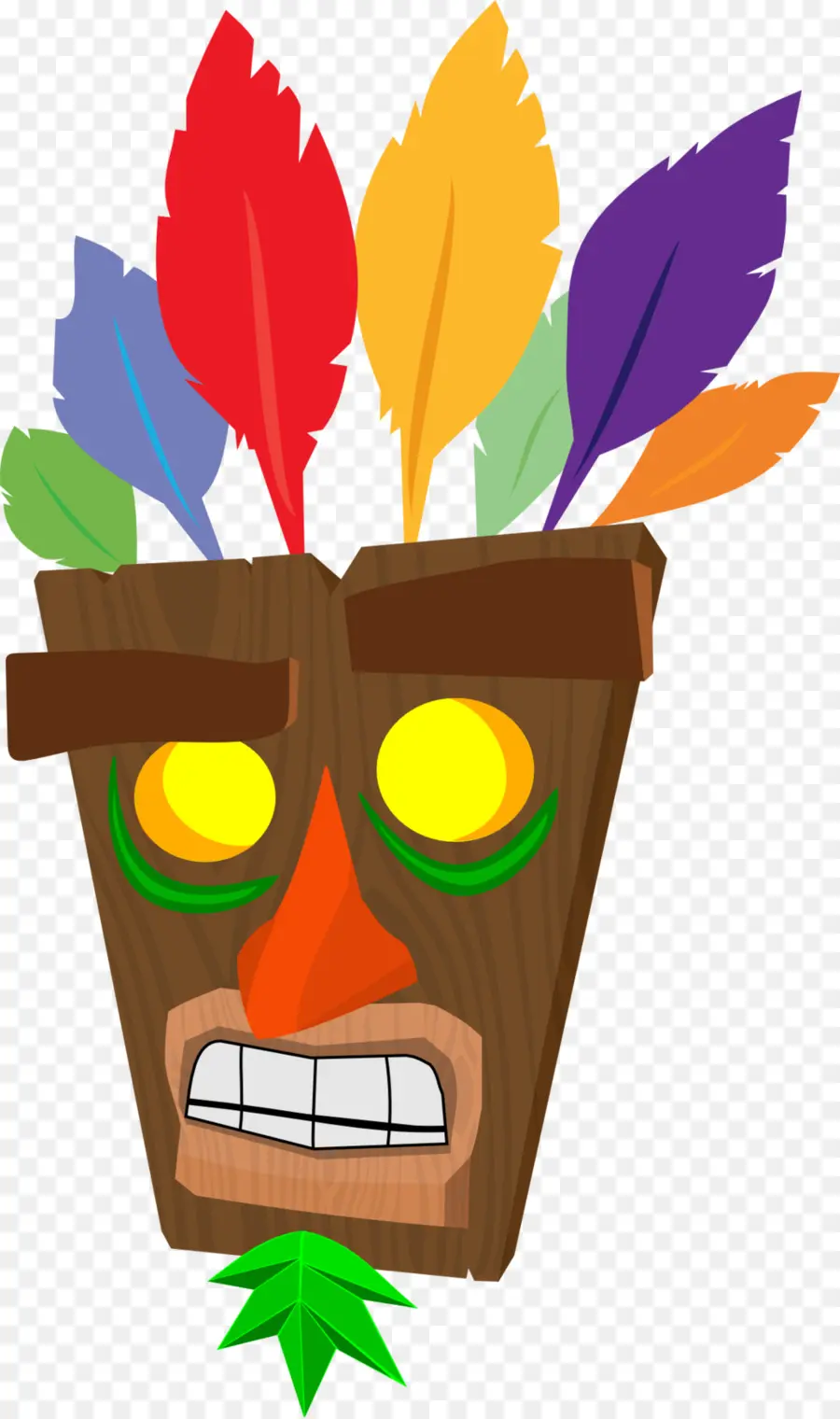 Aku Aku，Crash Bandicoot PNG