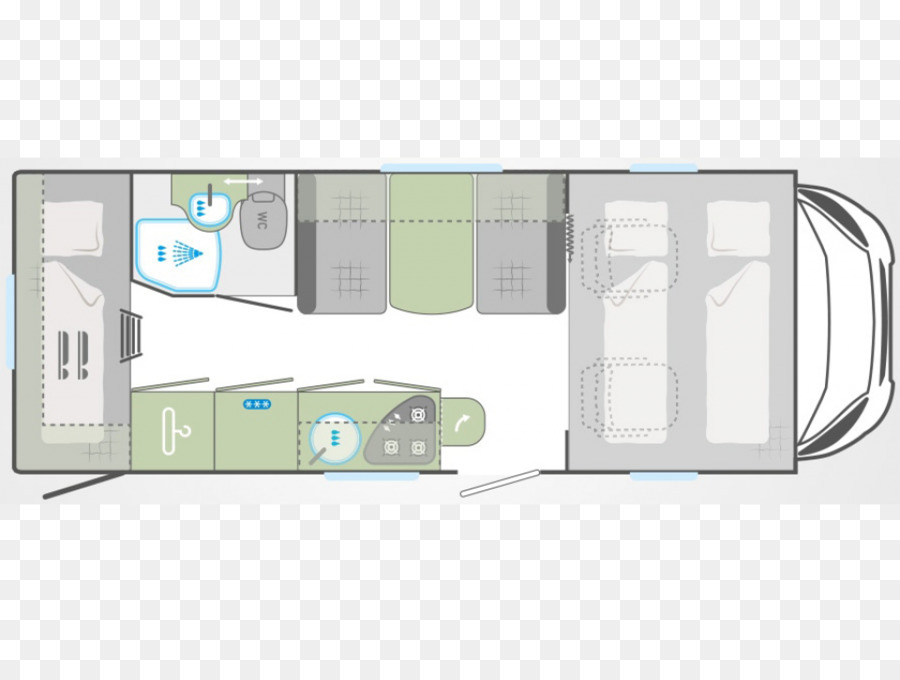 Autocaravana，Interior PNG